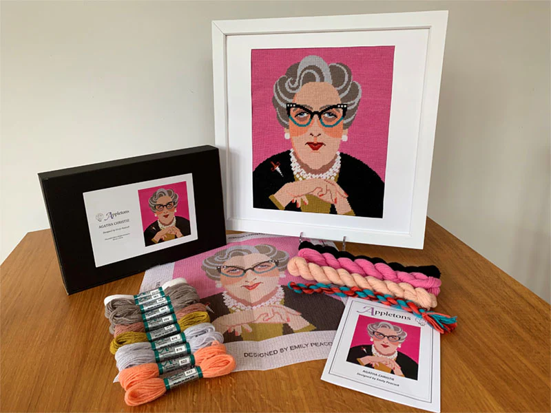 Agatha Christie Tapestry Kit - Image 2
