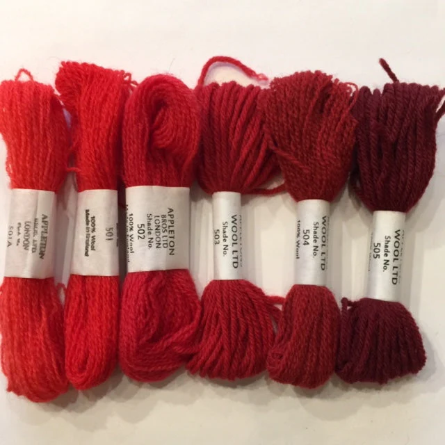 Appleton Tapestry Skein (Color # 501 - 698) - Image 2