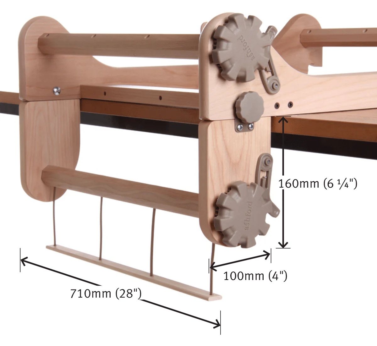 Ashford Rigid Heddle Loom Freedom Roller - Image 4