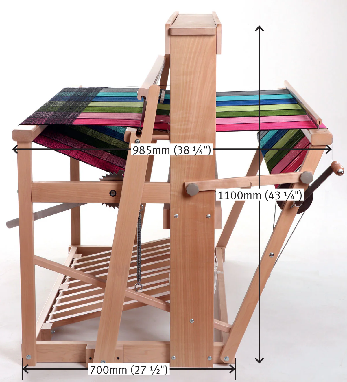 Ashford Jack Loom Eight Shaft 97cm/38" Floor Loom - Image 5