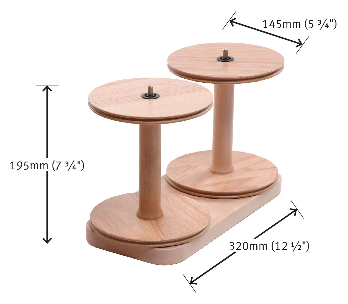 Ashford Kiwi Super Flyer Kit with 3 Kiwi Super Flyer Bobbins and Lazy Kate - Image 5