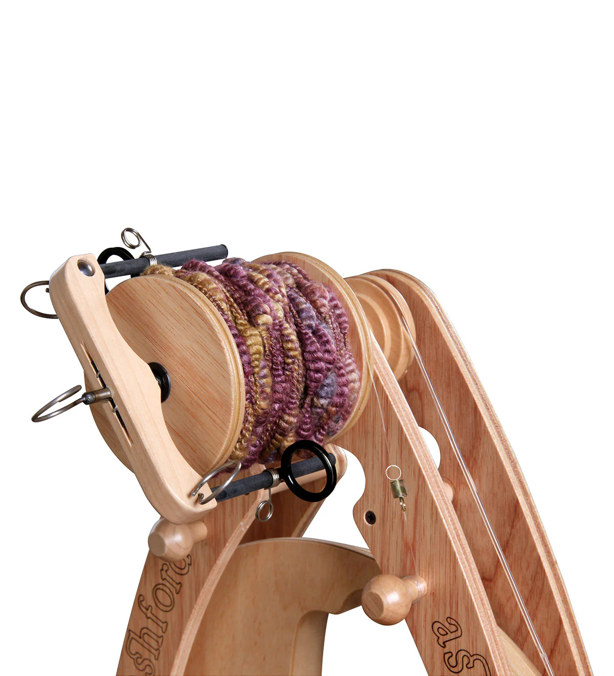 Ashford Sliding Hook Flyer Joy Freedom Kit with Jumbo Bobbin Lacquered - Image 3