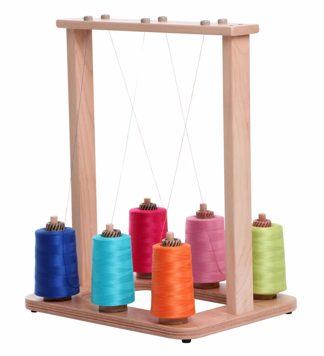 Ashford Yarn Stand 6 Spools - Lacquered - Image 2