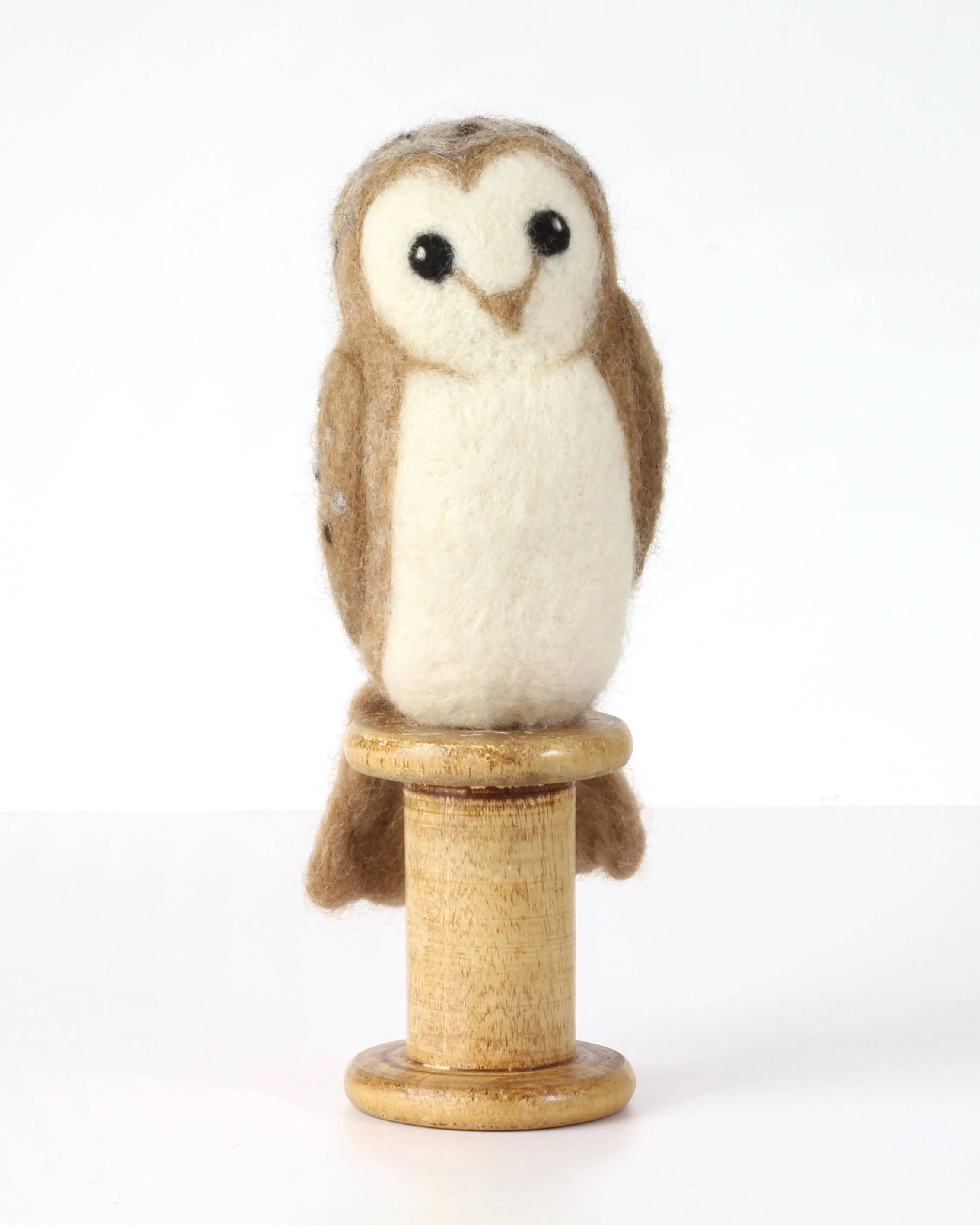 Barn Owl Needle Felting Kit - Image 4