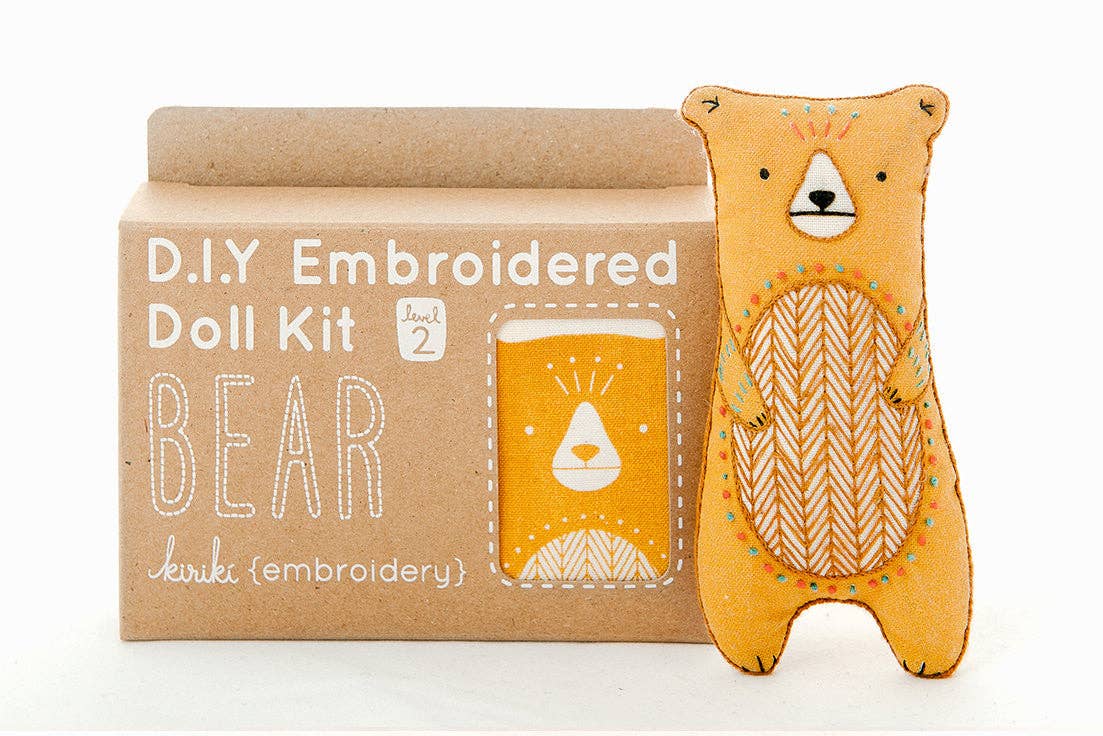 Bear - Embroidery Kit - Image 2