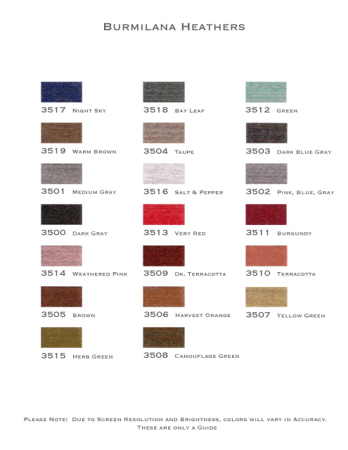 Burmilana* (Colors 3503 - 3996) - Image 3