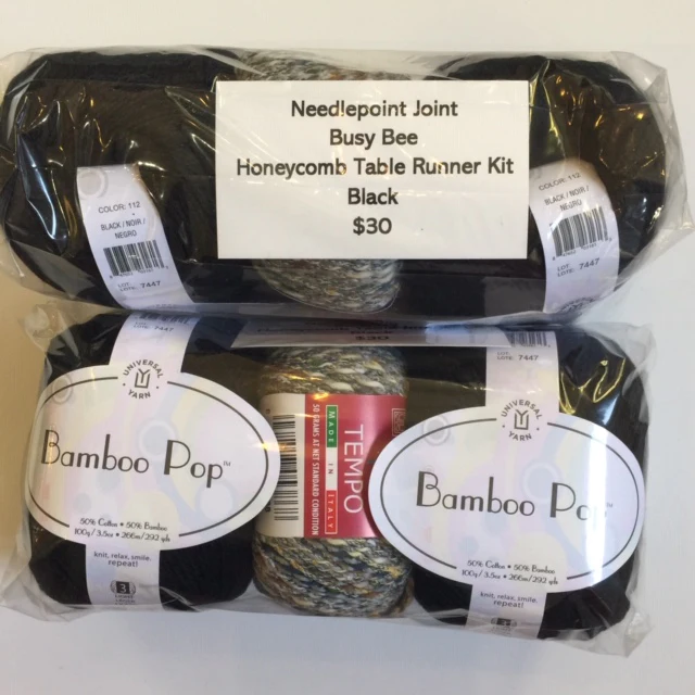 Busy Bee Honeycomb Table Runner Weaving Kit - Image 5
