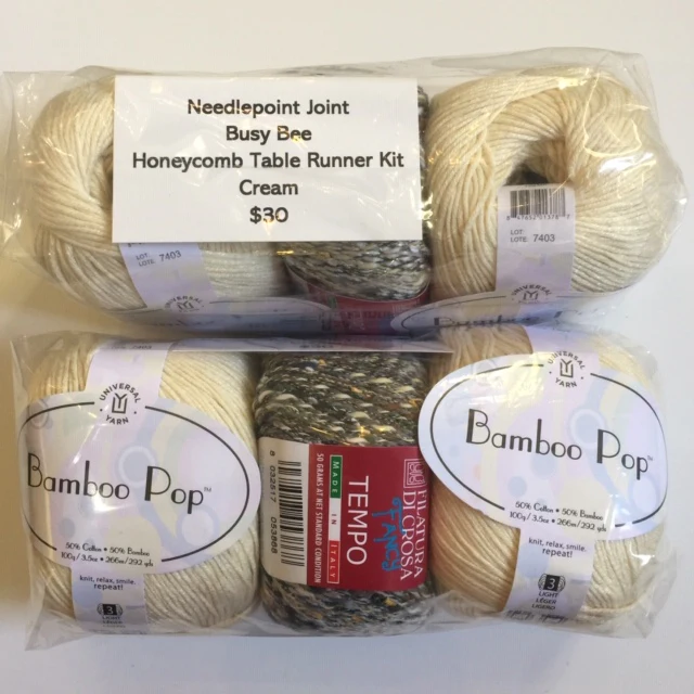 Busy Bee Honeycomb Table Runner Weaving Kit - Image 6