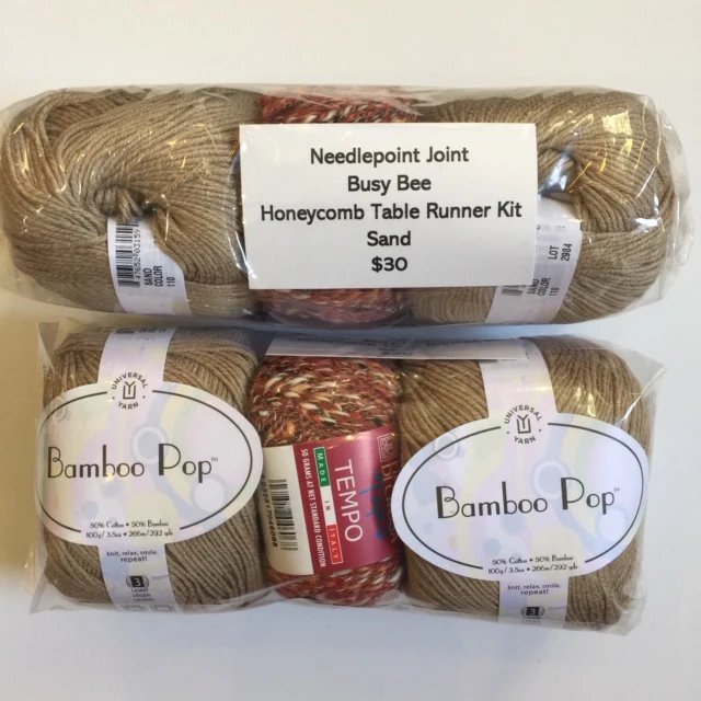 Busy Bee Honeycomb Table Runner Weaving Kit - Image 7