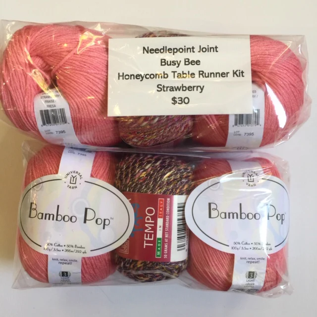 Busy Bee Honeycomb Table Runner Weaving Kit - Image 8