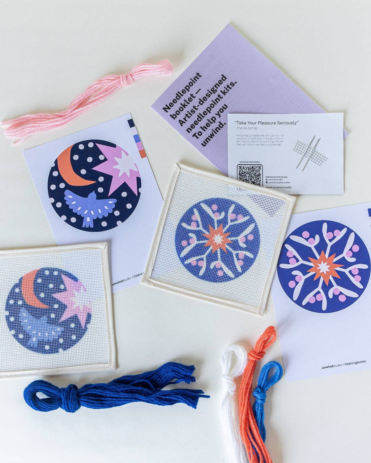 Christmas Night Needlepoint Ornament Kit - Image 10