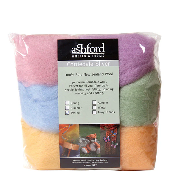 Ashford Corriedale Sliver Wool Packs - Image 6