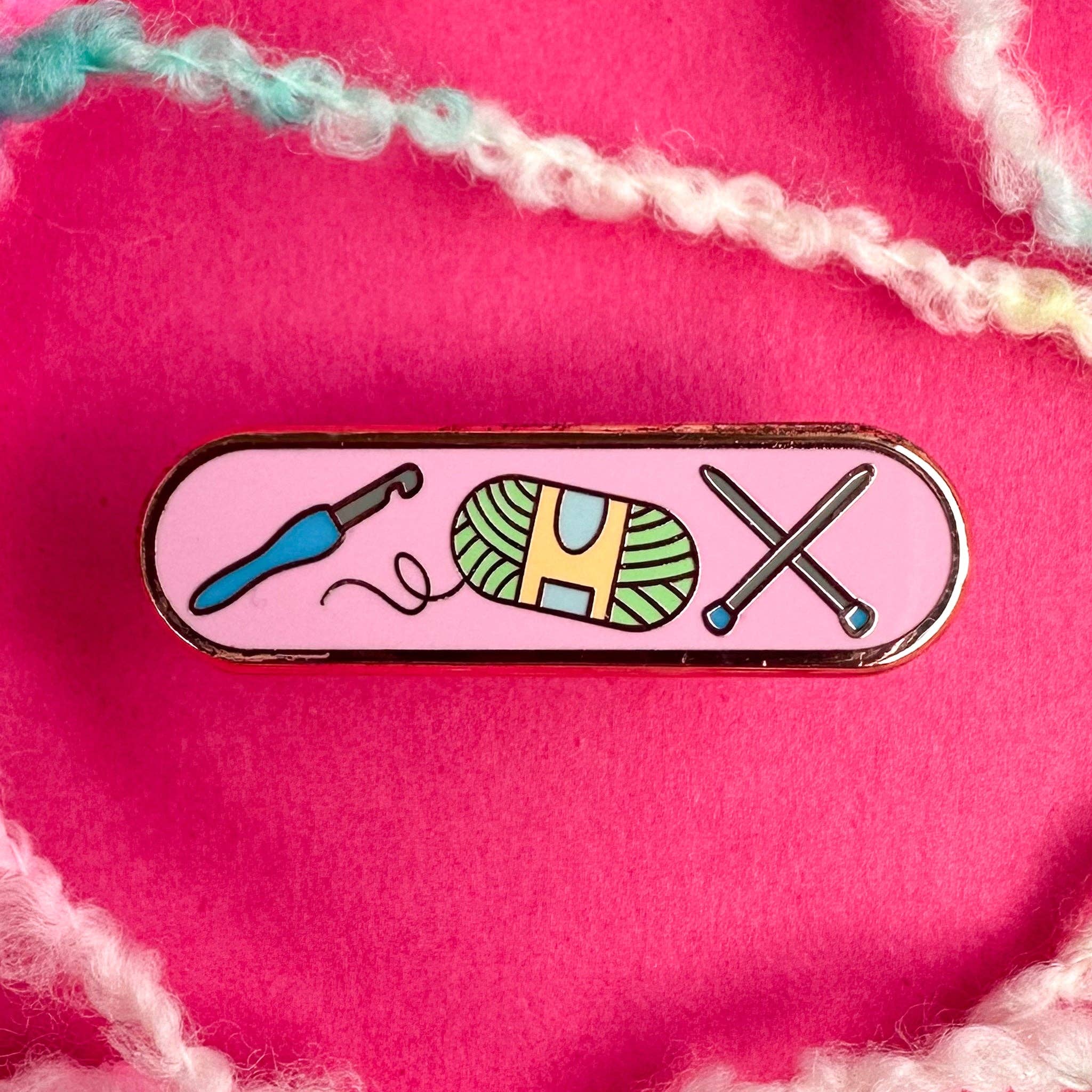 Crafts Personality Plaque Enamel Pin - Image 2