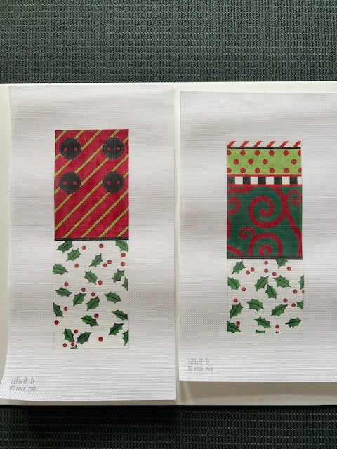Curly Cue Boot Christmas Stocking (MSD-1262B) - Image 2
