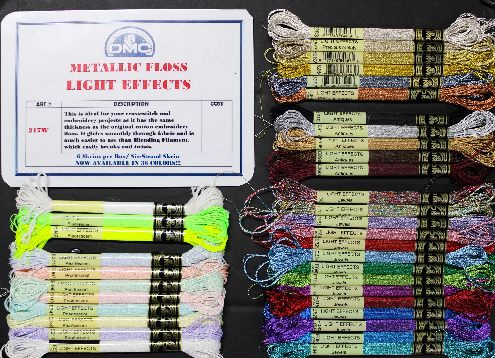 DMC Light Effects Embroidery Floss - Image 3