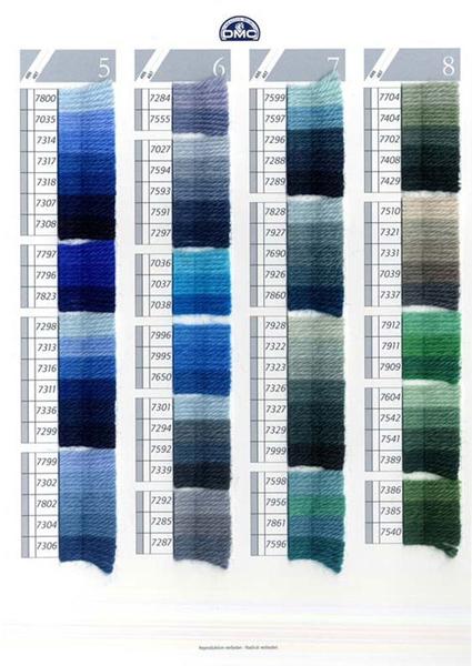 DMC Tapestry Wool (Color # 7762 - 7999) - Image 3