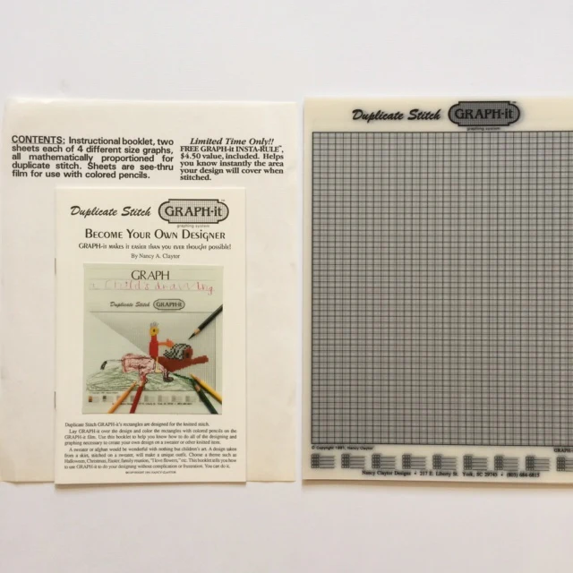Duplicate Stitch Graph-It System (Knitting) - Image 2