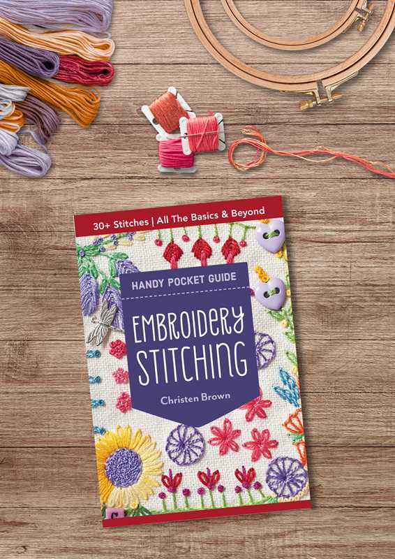 Embroidery Stitching Handy Pocket Guide - Image 7