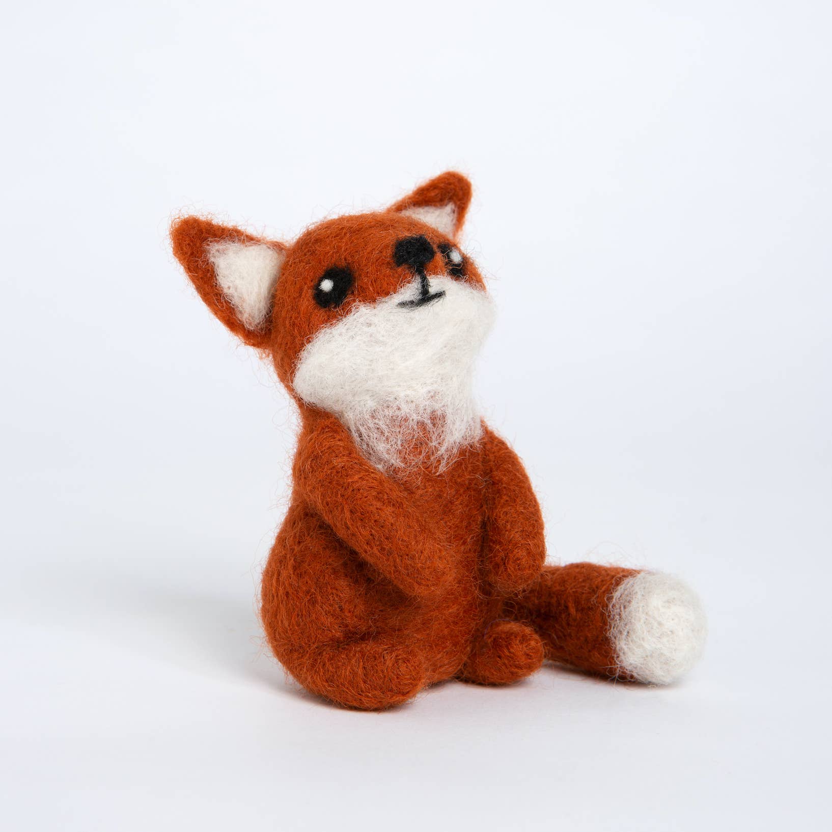 Fox Cub Mini Needle Felting Kit - Image 3