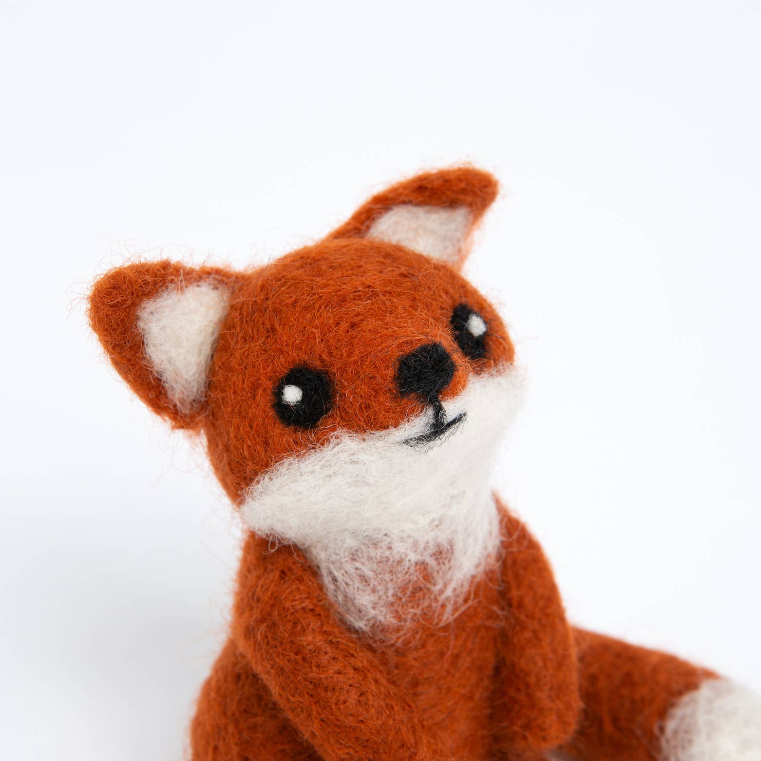 Fox Cub Mini Needle Felting Kit - Image 5