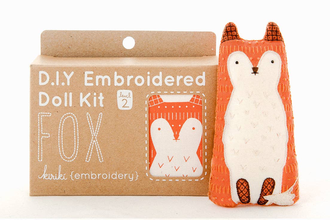 Fox - Embroidery Kit - Image 2