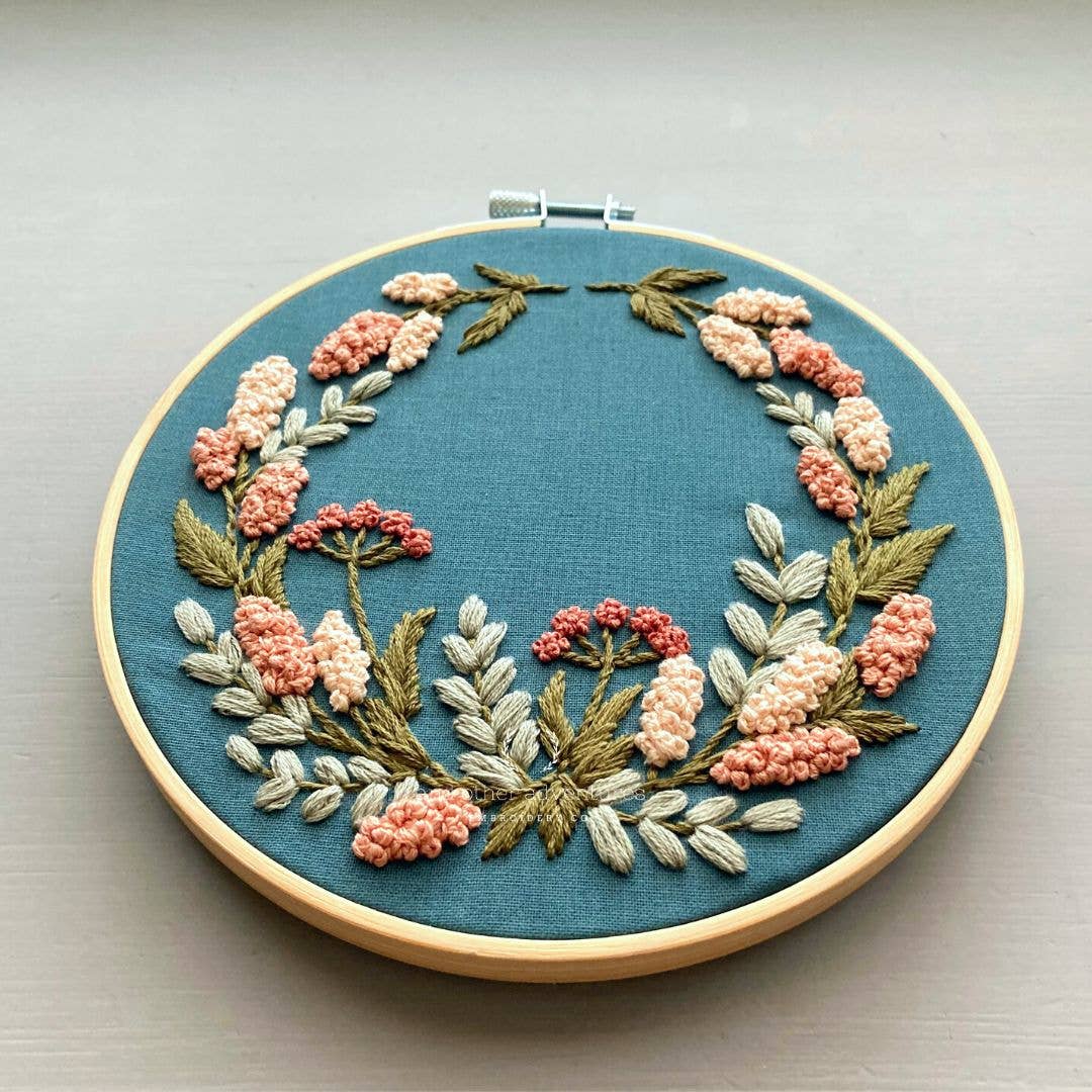 Kensington Apricot Embroidery Kit - Image 2