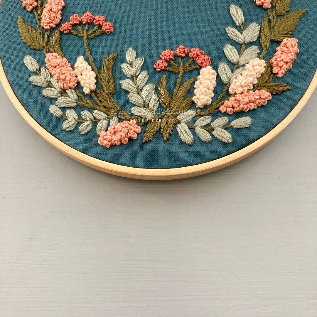 Kensington Apricot Embroidery Kit - Image 5