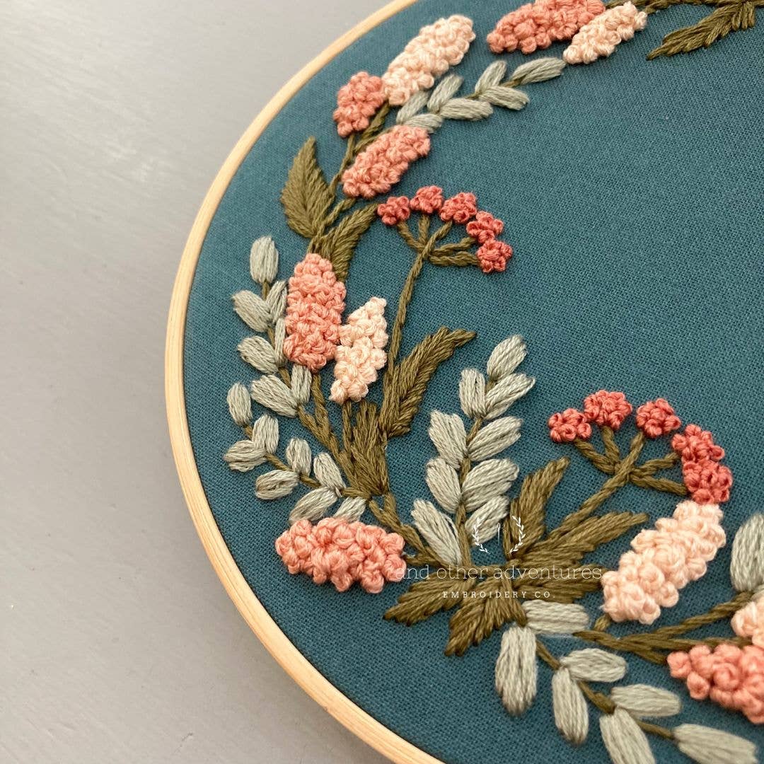 Kensington Apricot Embroidery Kit - Image 6
