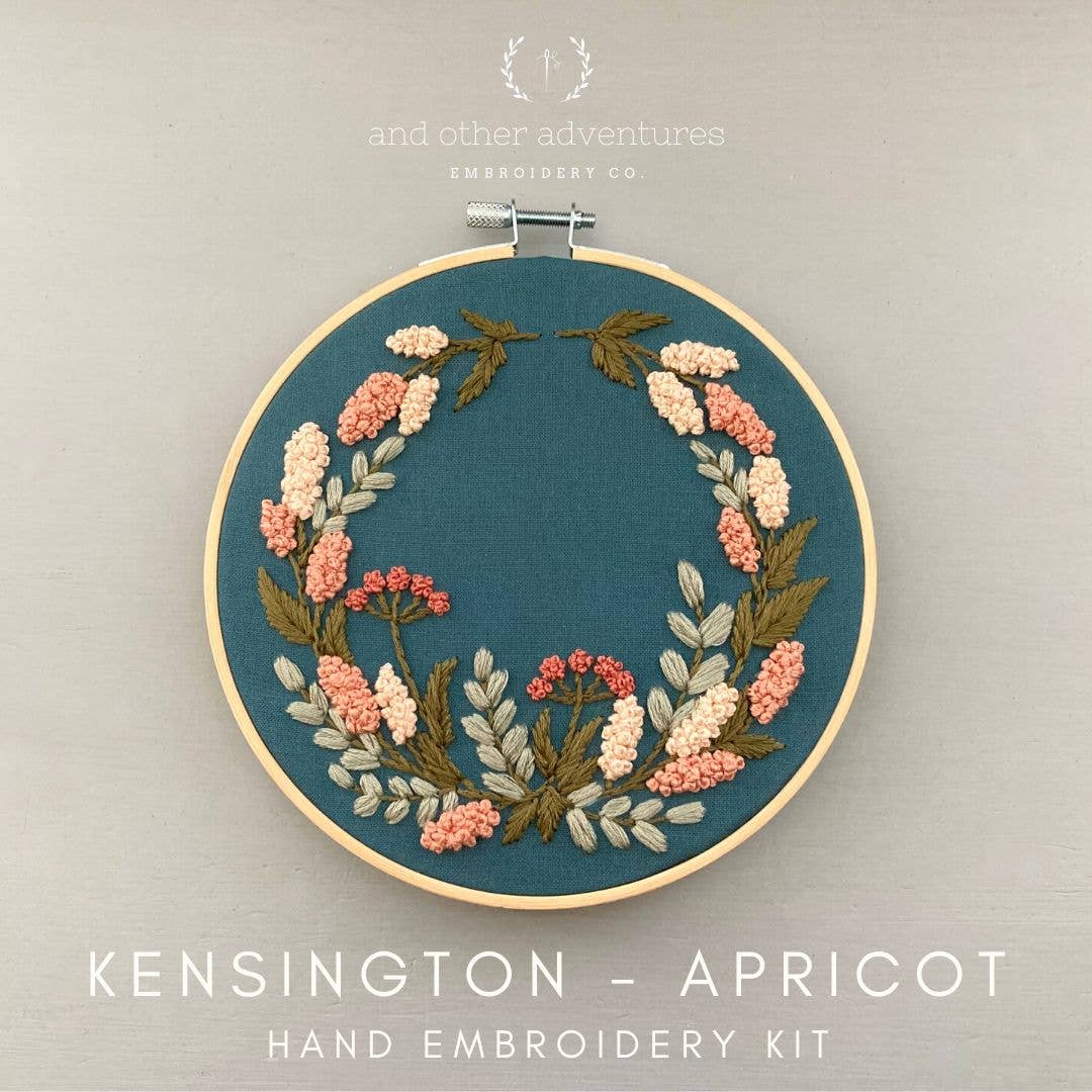 Kensington Apricot Embroidery Kit - Image 7