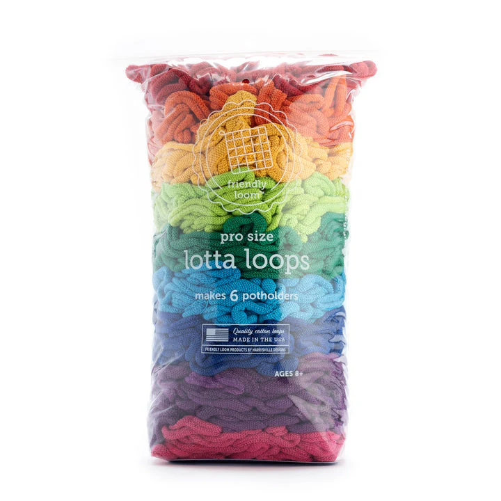 Harrisville Potholder (PRO Size) Lotta Loops - Image 5
