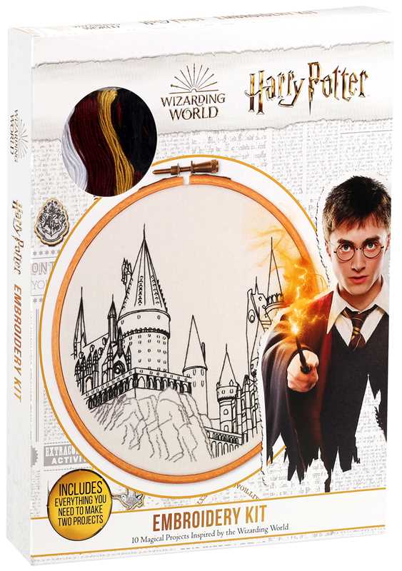 Harry Potter Embroidery by Deborah Wilding: Kit - Image 2