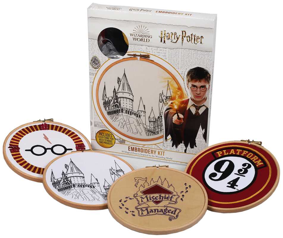 Harry Potter Embroidery by Deborah Wilding: Kit - Image 3