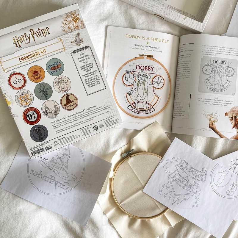 Harry Potter Embroidery by Deborah Wilding: Kit - Image 6
