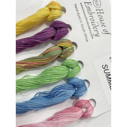 House of Embroidery Perle 5 Cotton 6-Pack - Image 3