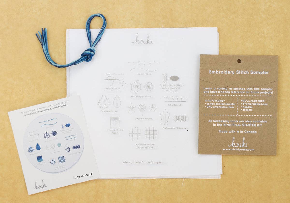 Intermediate - Embroidery Stitch Sampler - Image 4