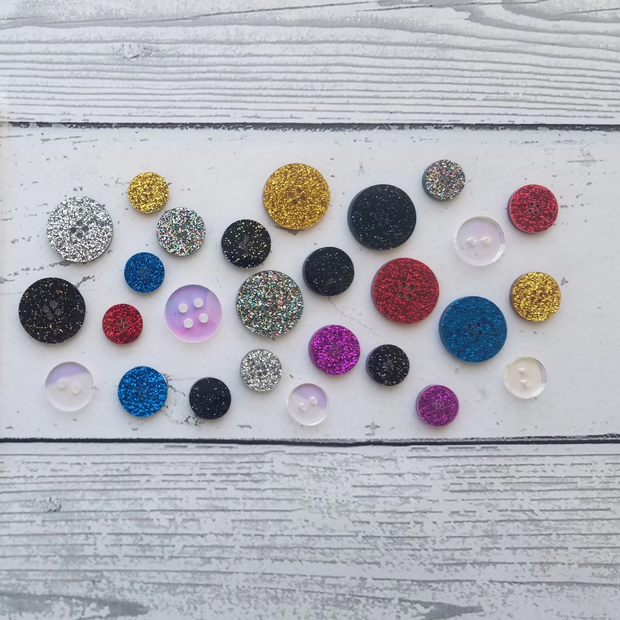 Katrinkles Acrylic Buttons (1") - Image 2