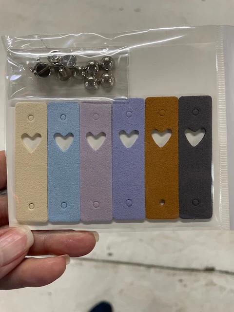 Coley International Leather Tags w/stud - Image 2