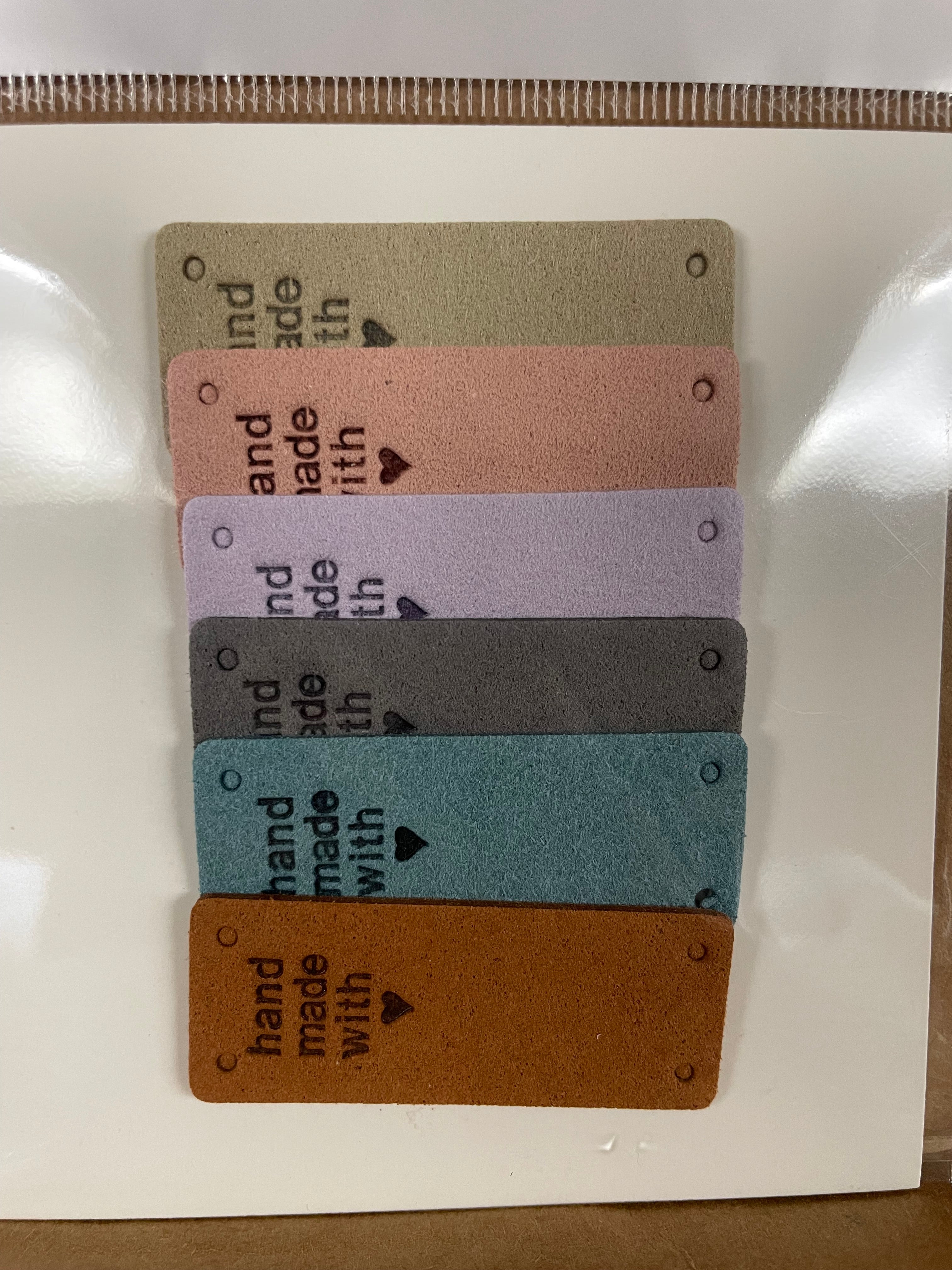 Coley International Leather Tags w/stud - Image 3