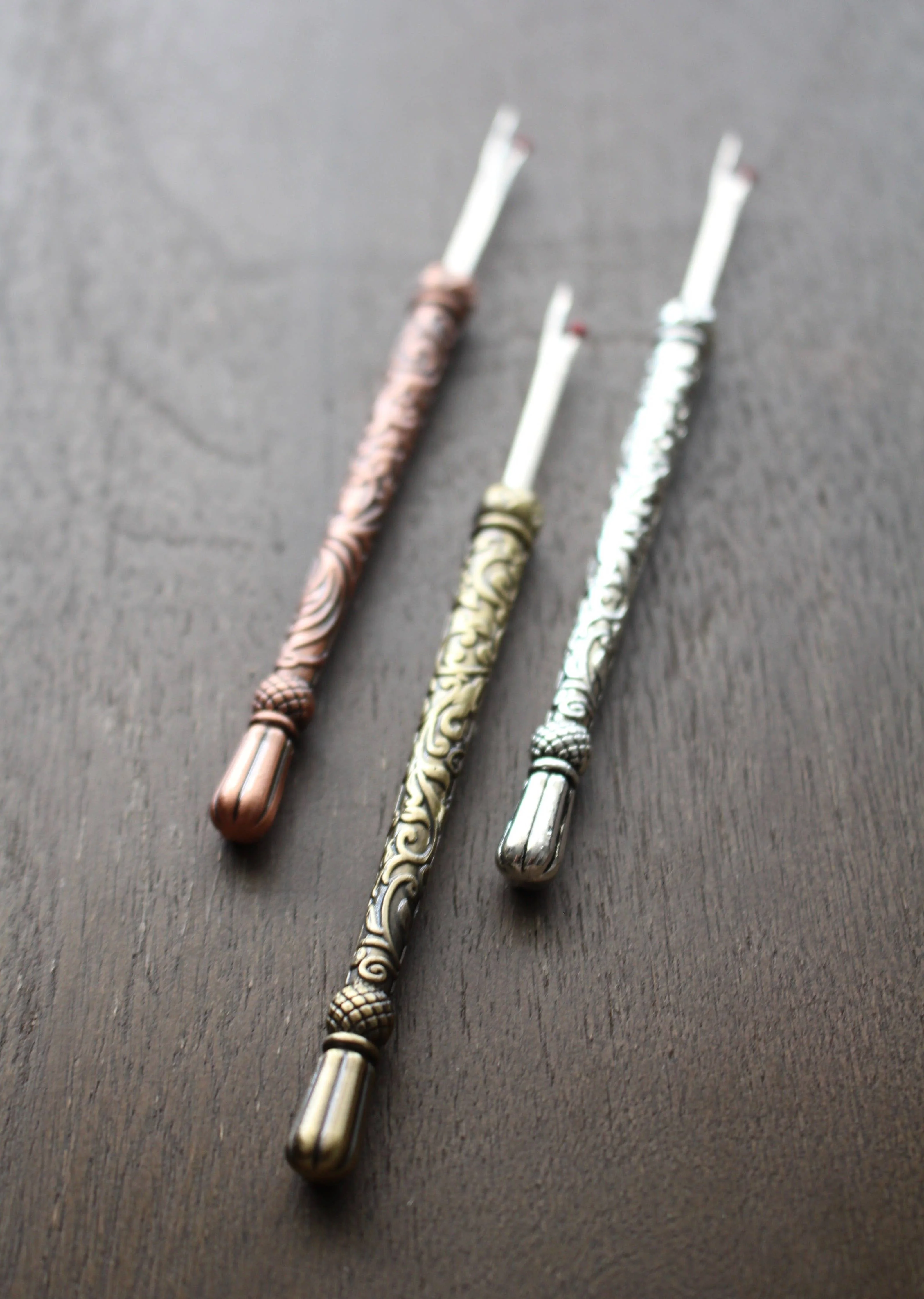 Engraved Seam Rippers: Antique Copper - Image 2