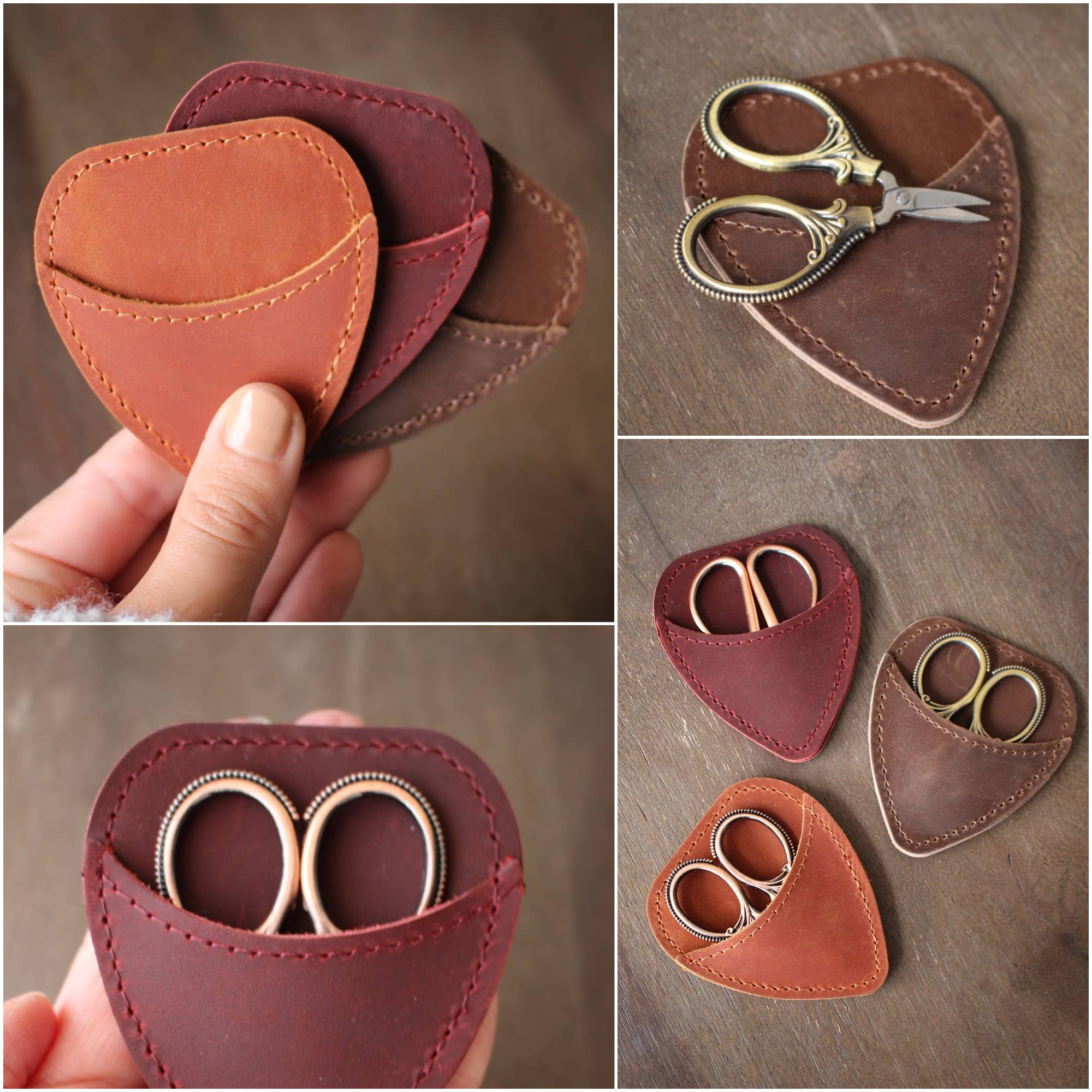 Mini Scissor Keepers: Mahogany - Image 3