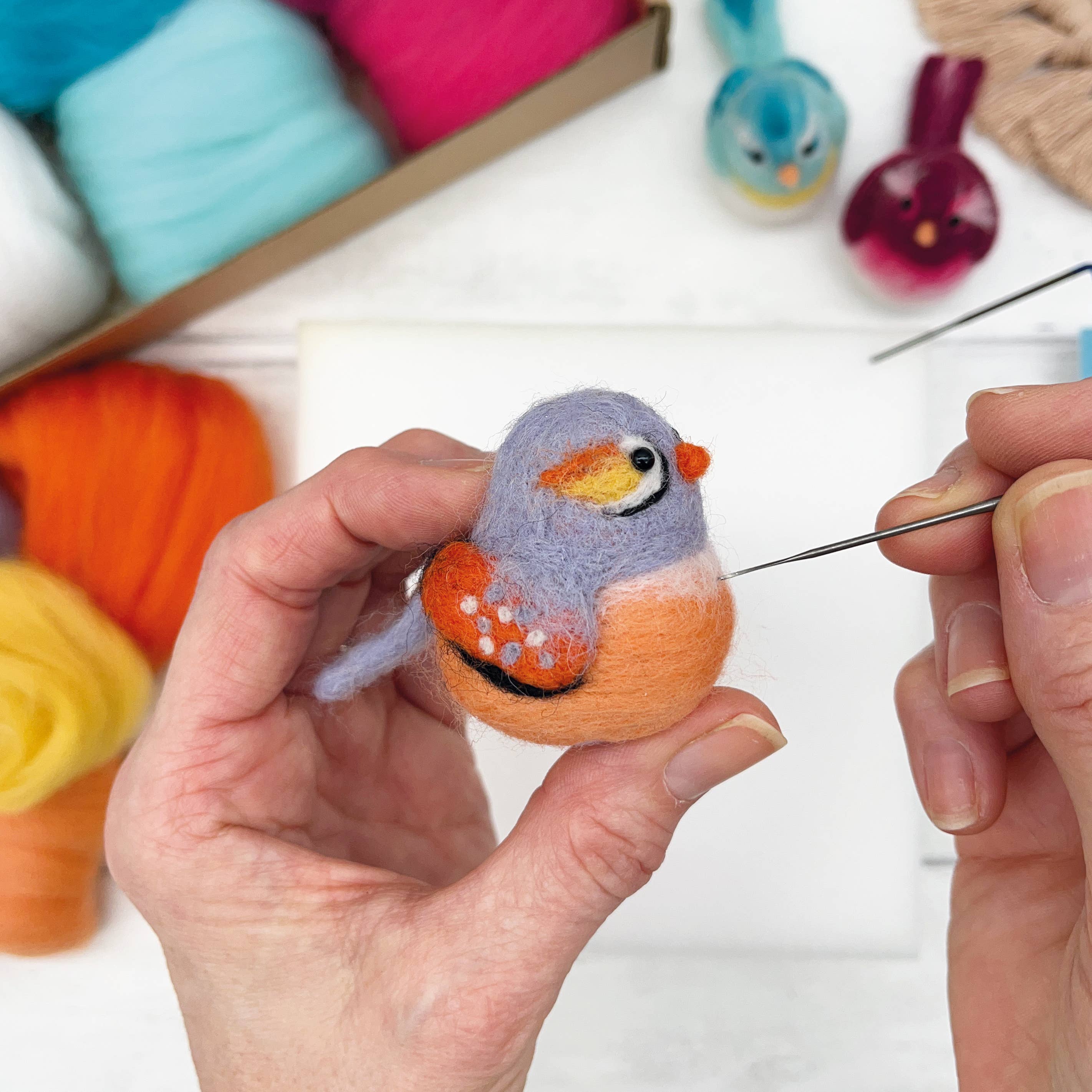 Needle Felting Kit, Baby Birds - Image 3