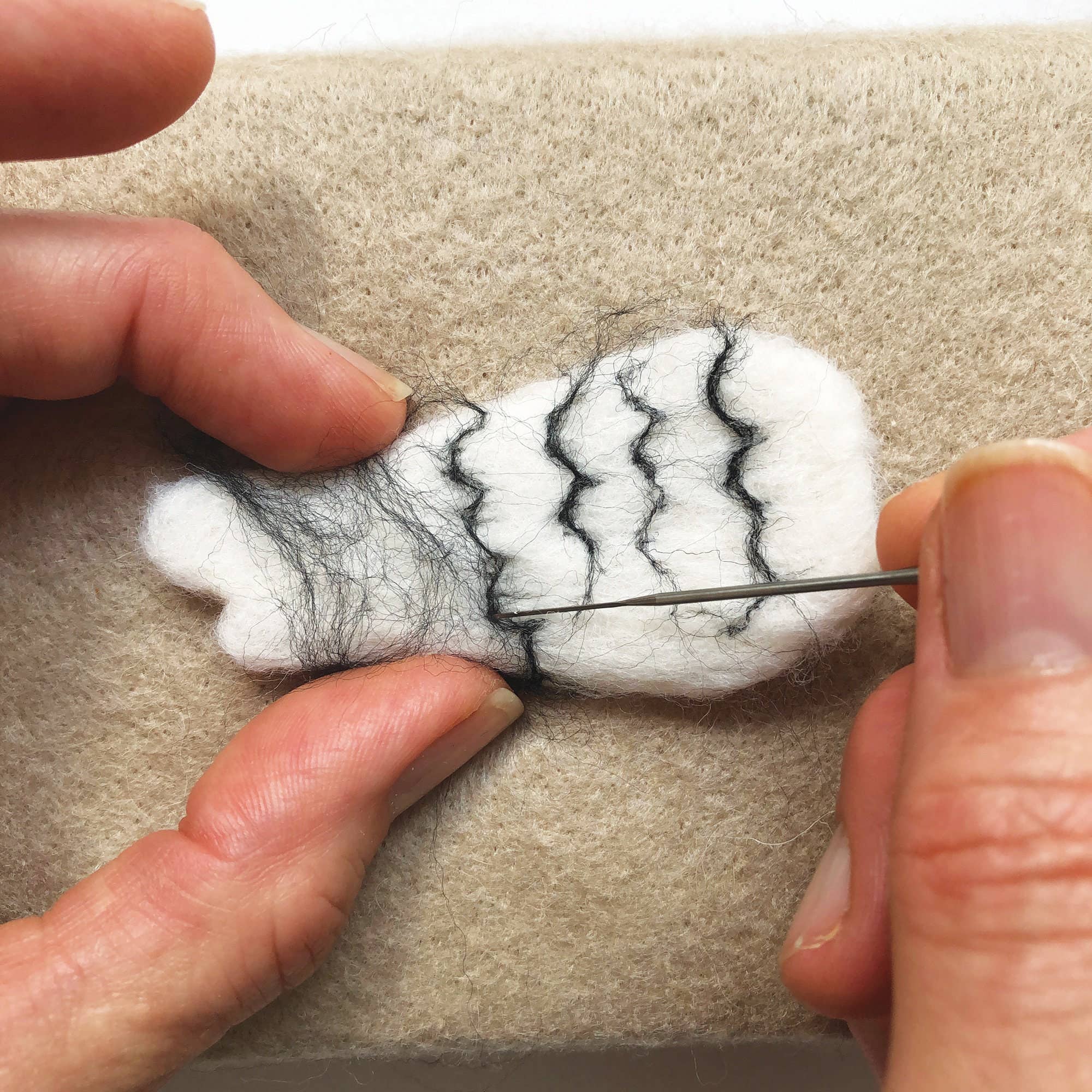 Needle Felting Kit Budgie. Make A Blue Budgerigar From Wool - Image 6
