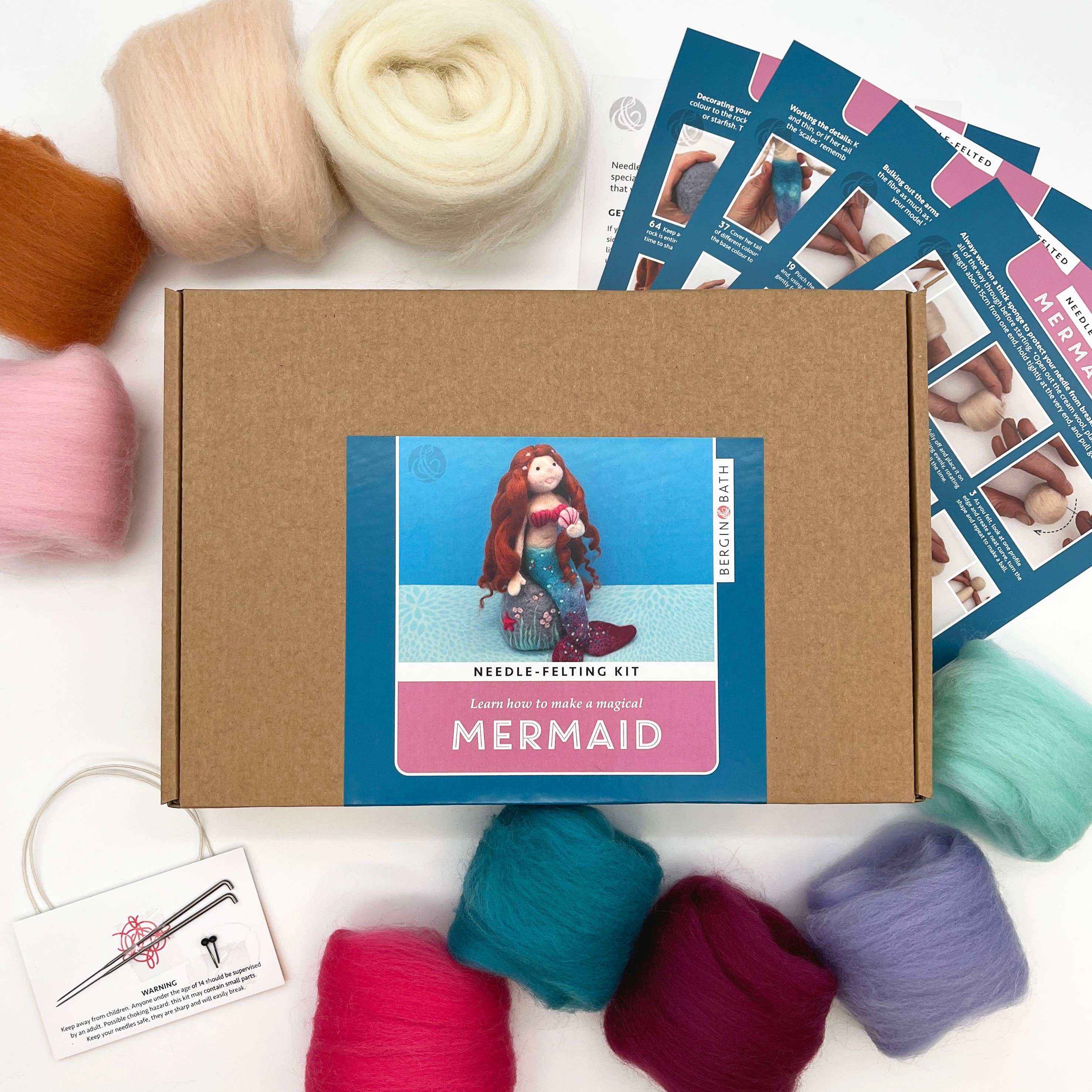 Needle Felting Kit, Mermaid - Image 5