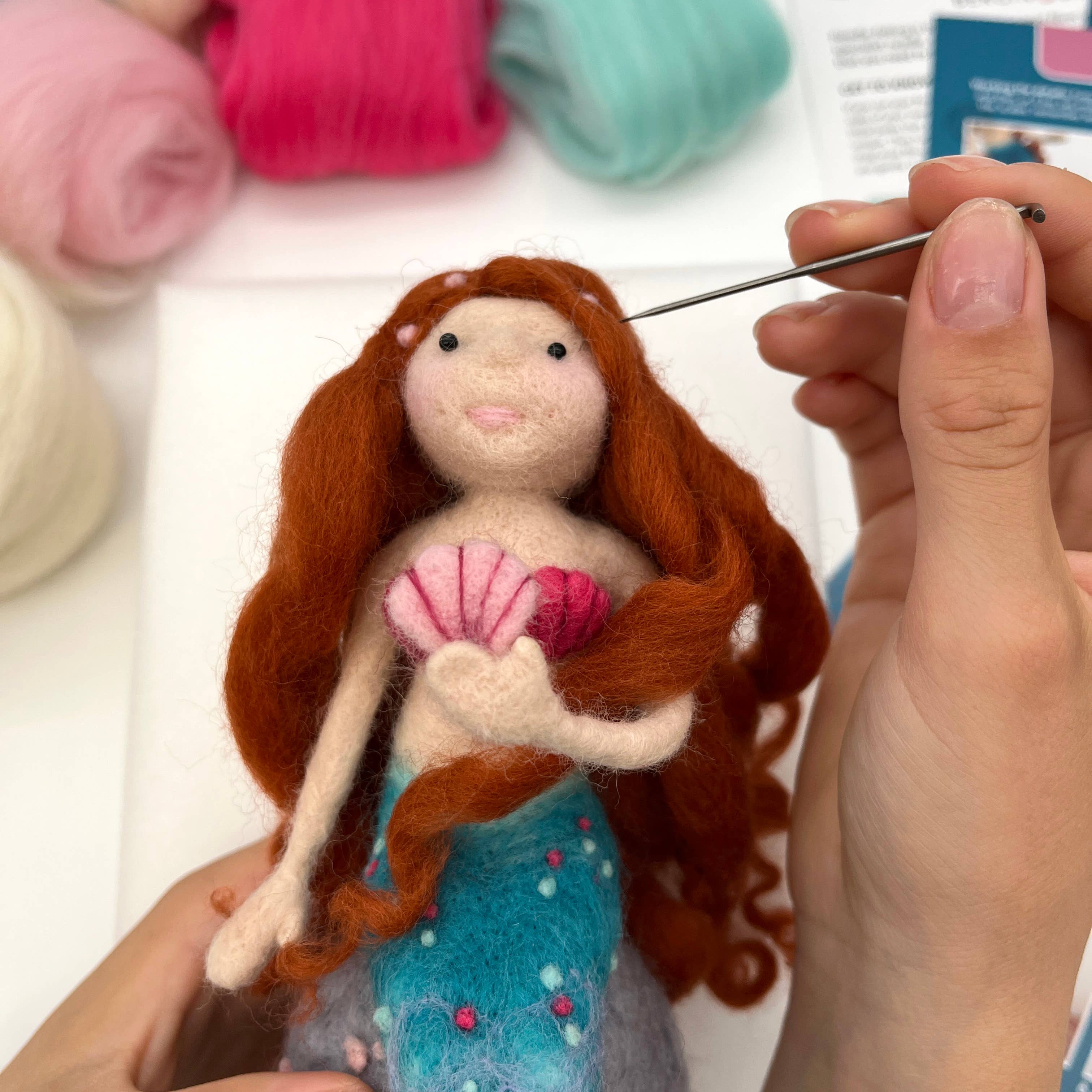 Needle Felting Kit, Mermaid - Image 7