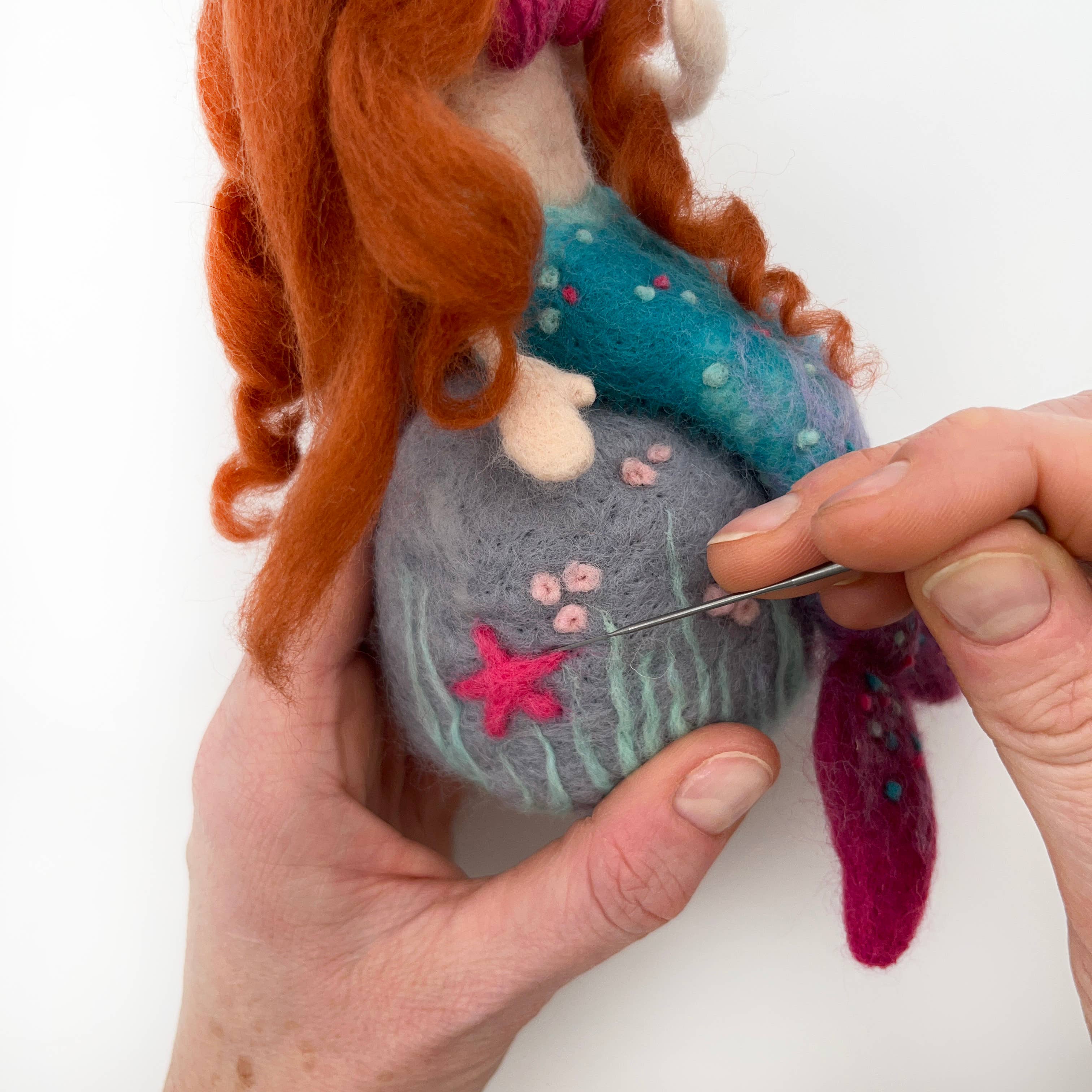 Needle Felting Kit, Mermaid - Image 9