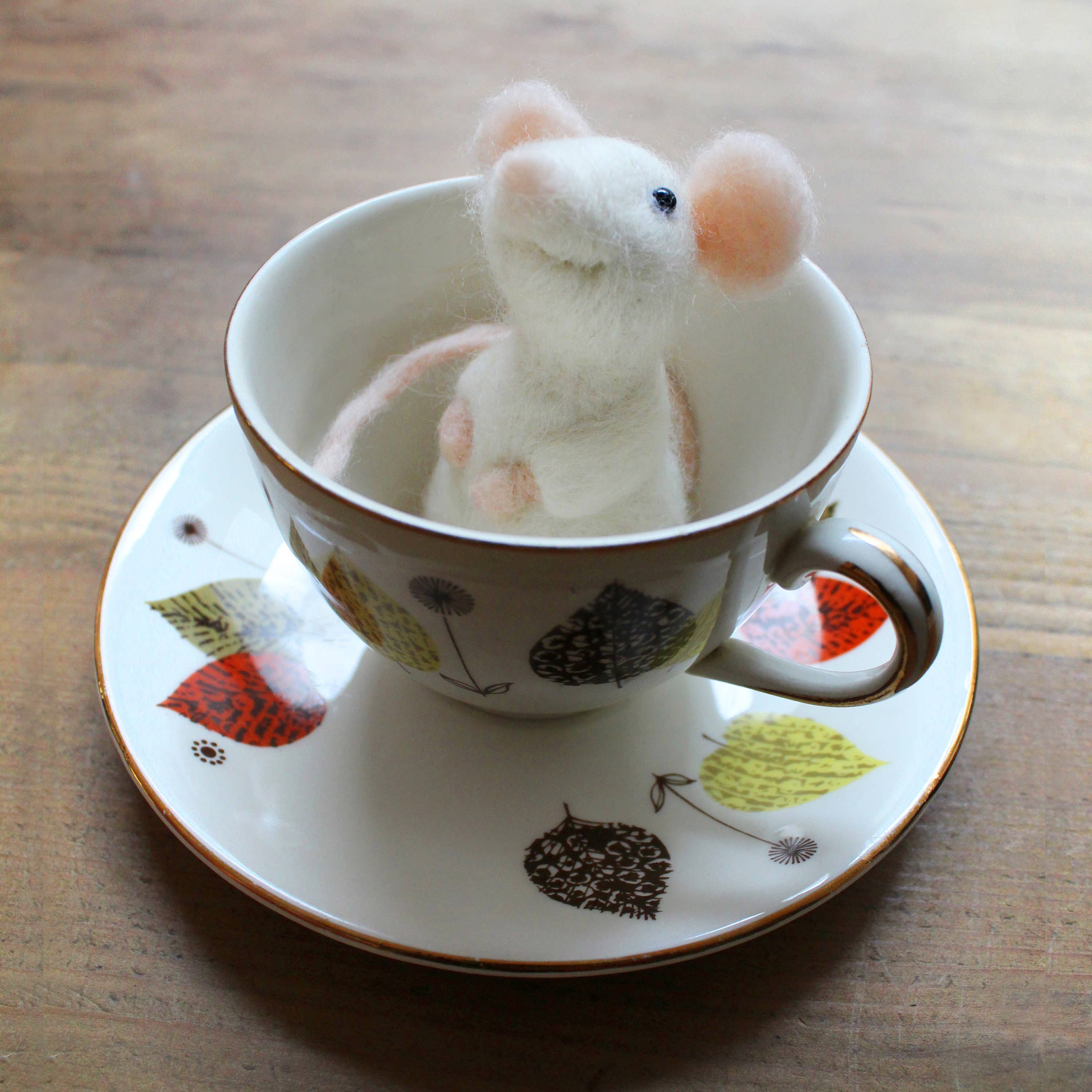 Needle Felting Kit - Mouse - Learn To Make TWO Cute Mice - Image 10