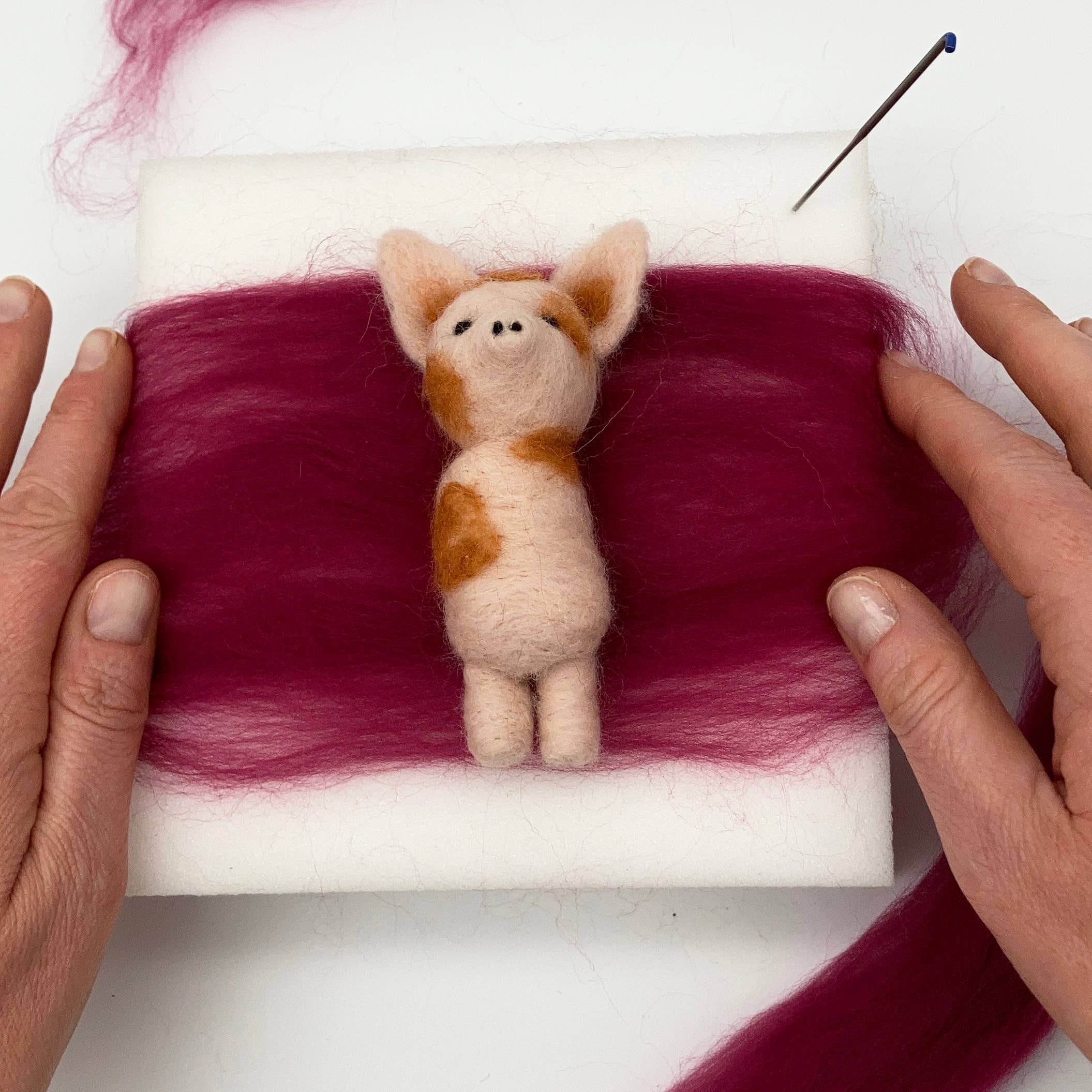 Needle Felting Kit, Pigs In Blankets - Image 8