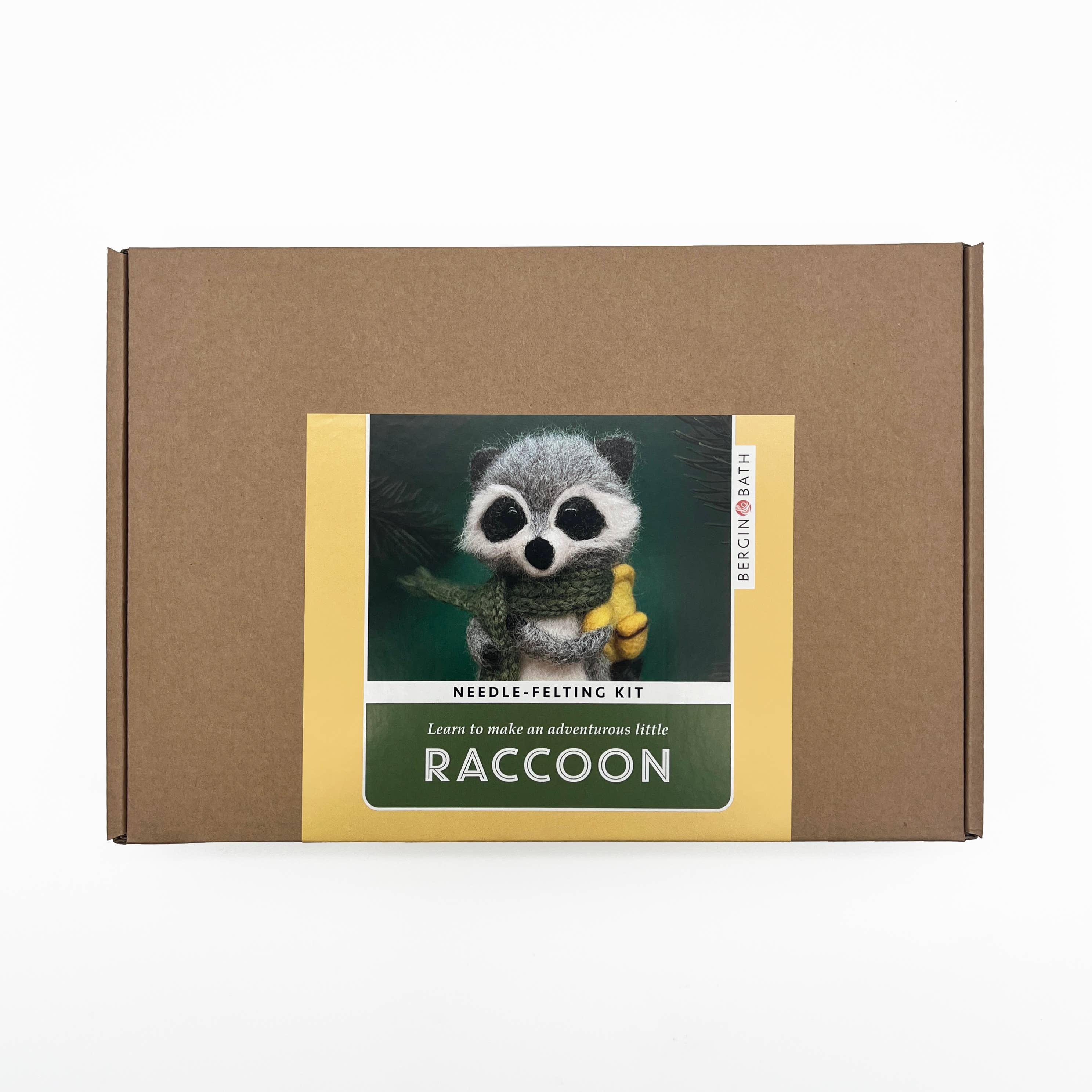 Needle Felting Kit, Raccoon - Image 9