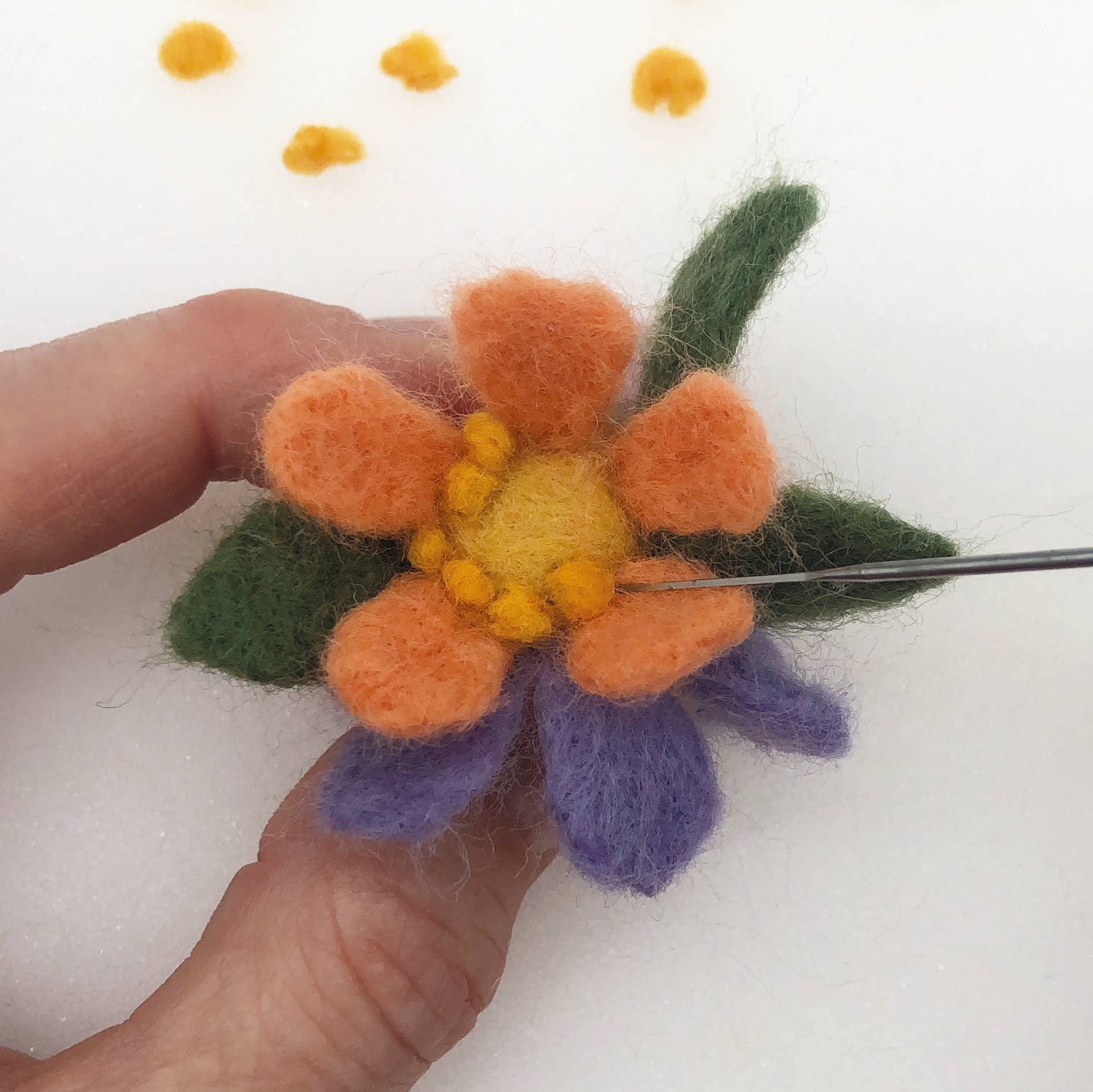 Needle Felting Kit - Springtime. A Pretty Craft for Easter - Image 7