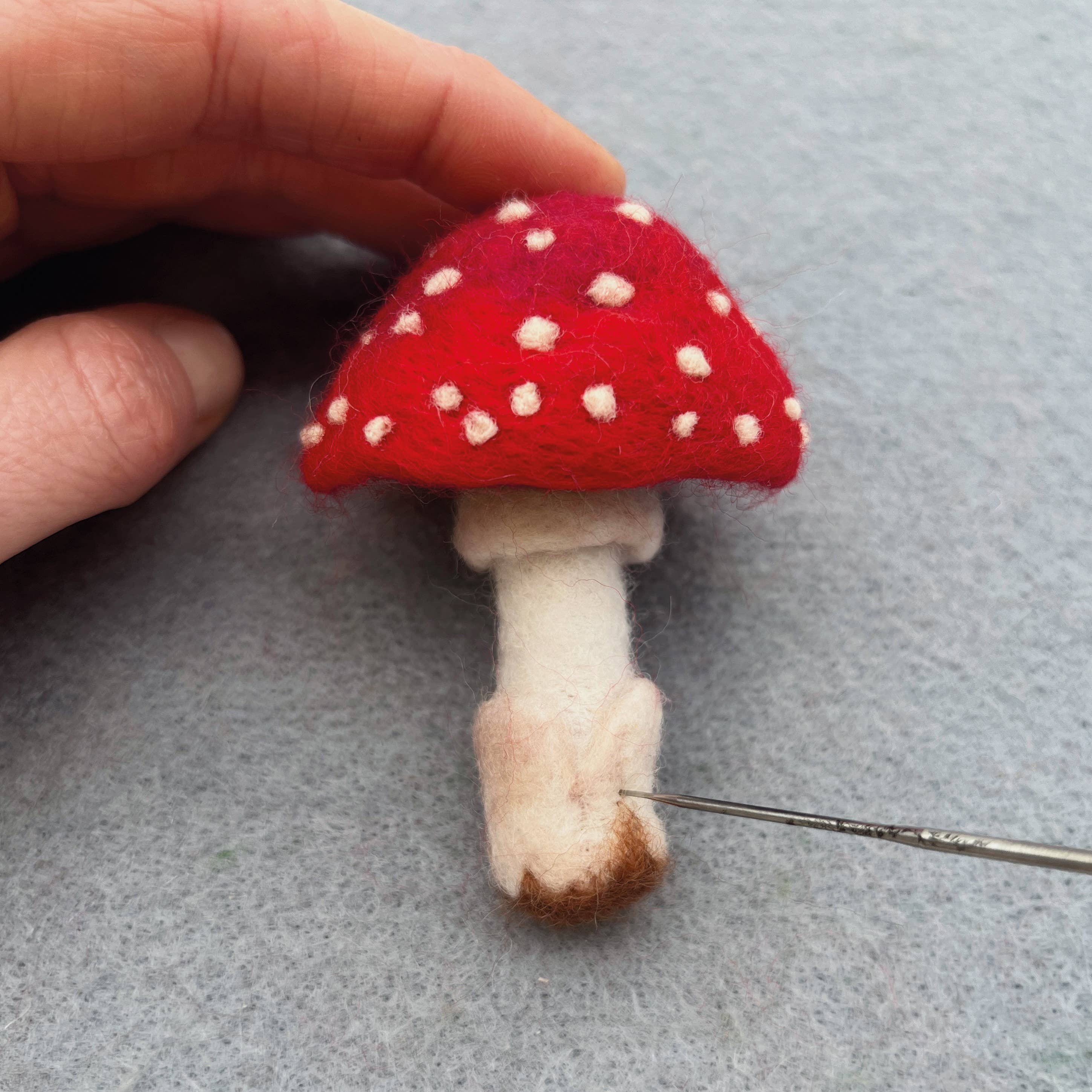 Needle Felting Kit, Toadstools - Image 8